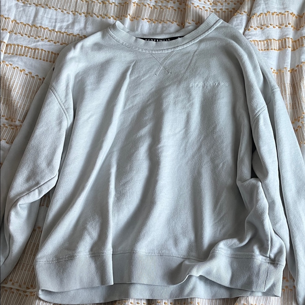 Ryderwear Light Gray Crewneck Sweater
